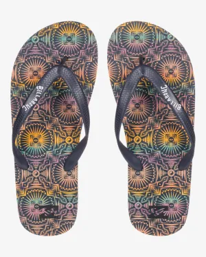 Billabong Men's Tides Flip Flops Aged Indigo EBYL100027-KSH0