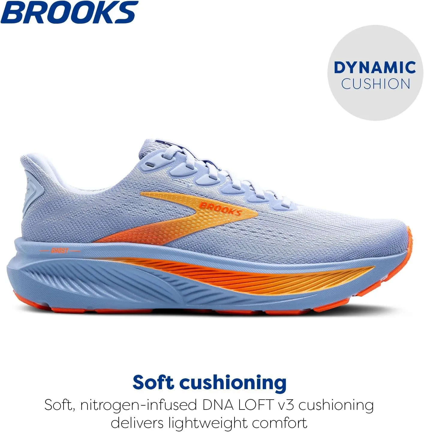 Brooks Womens Ghost 17 Neutral Running Shoe