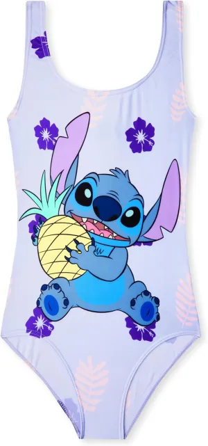 Disney Girls One Piece Swimsuit Comfortable Stretchy Swimsuit - Girls Gifts