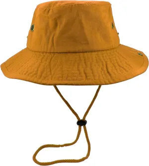 Gelante 100% Cotton Stone-Washed Adjustable Bucket Safari Boonie Sun Hats