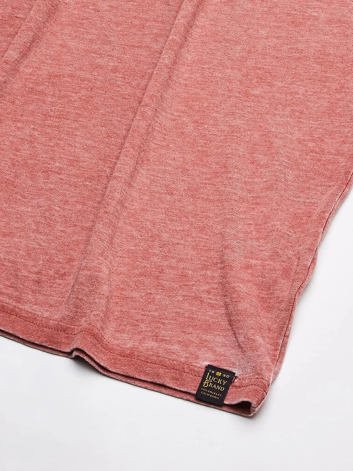 Lucky Brand Men's Venice Burnout Notch Neck Tee