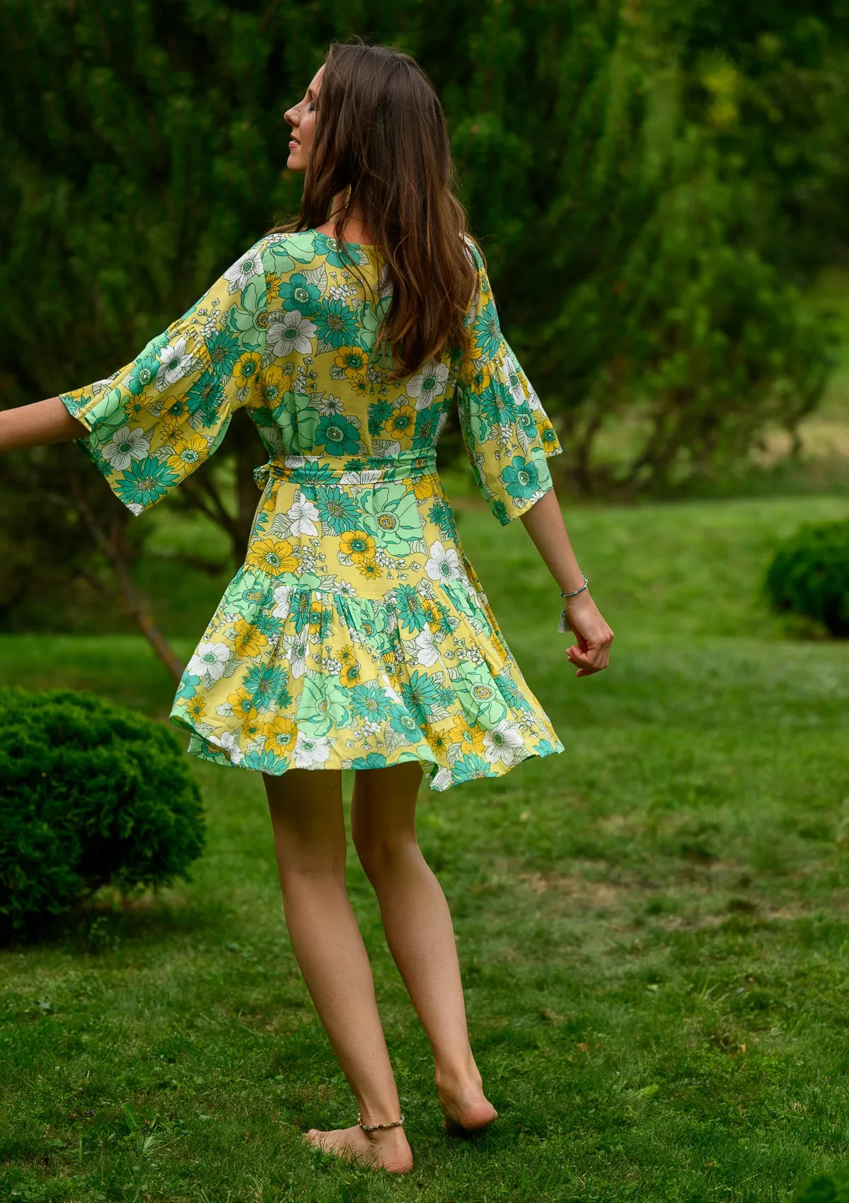Rafaella Lime Midi Dress