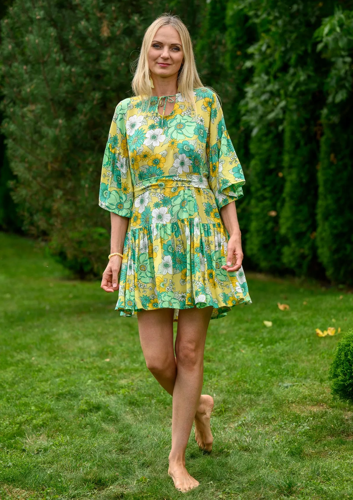 Rafaella Lime Midi Dress