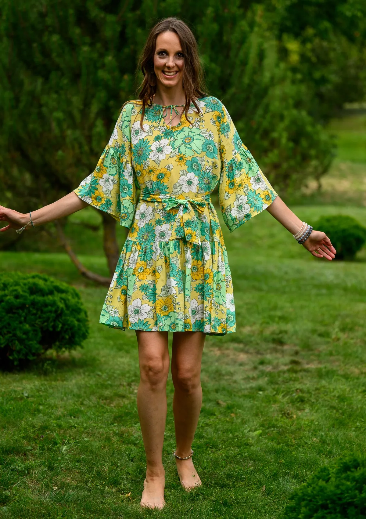 Rafaella Lime Midi Dress